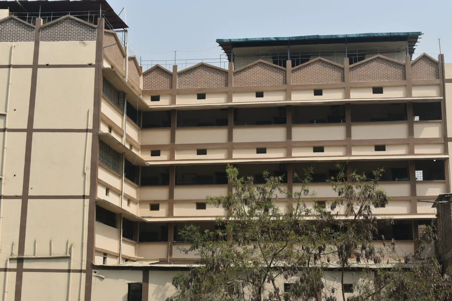 Students at Ramakrishna Vivekanand Vidya Mandir’s